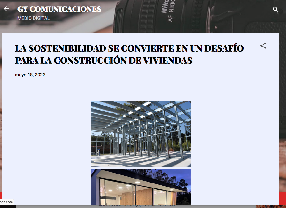 La sostenibilidad se convierte en un desafío para la construcción de viviendas